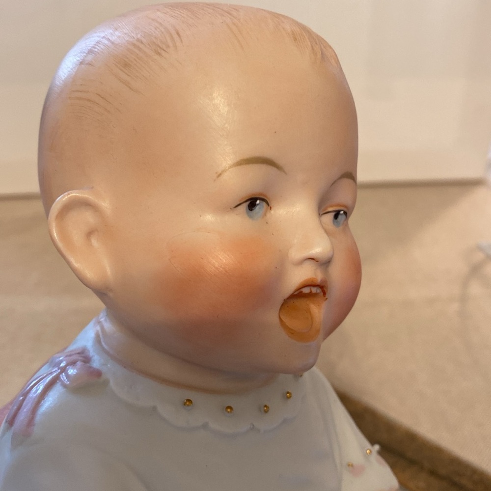 Carl Schneider German Bisque Piano Baby Girl European Belle Epoque Victorian Era